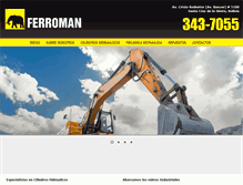 Tablet Screenshot of ferroman.com.bo